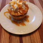 Caramel Apple Pie Cupcakes